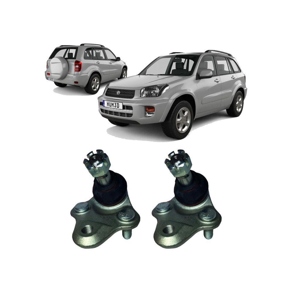 Par Pivô Balança Leque Dianteiro Toyota Rav4 2000 2001 2002