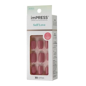 imPRESS Unha Autoc Self Love Curta IN LUV - IMC03B - Kiss NY