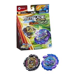 Jogo - Piao Bey Blade Quad Drive - Preto e Roxo HASBRO
