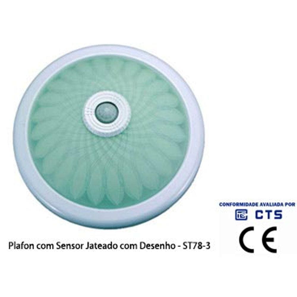 Plafon com sensor