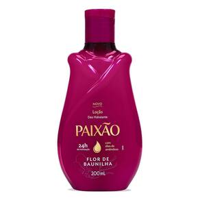 Loção Hidratante Paixão Flor De Baunilha 200ml
