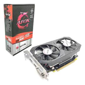 Placa de Vídeo Afox Radeon RX550, 4GB, GDDR5, 128 Bits, HDMI/DVI/DisplayPort - AFRX550-4096D5H4-V6