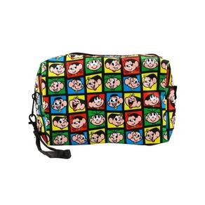 Necessaire Rostos Coloridos 15X6X20Cm - Turma Da Mônica