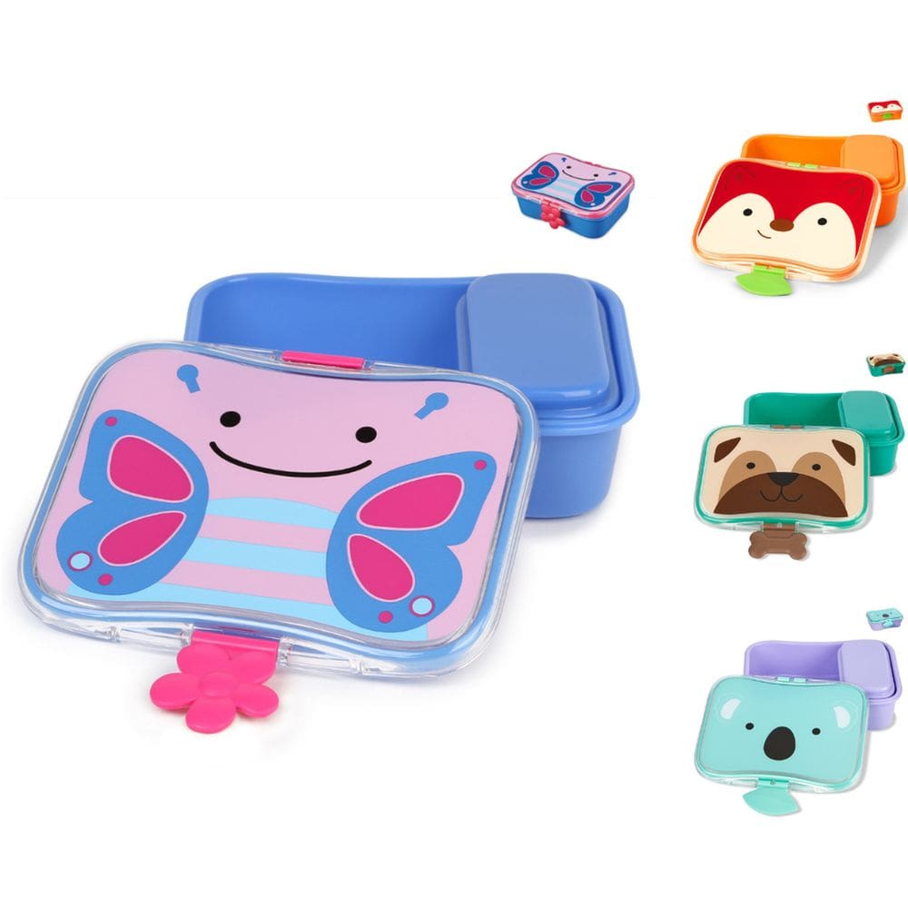 Kit Lanche Skip Hop Infantil Alimentação Escola Zoo