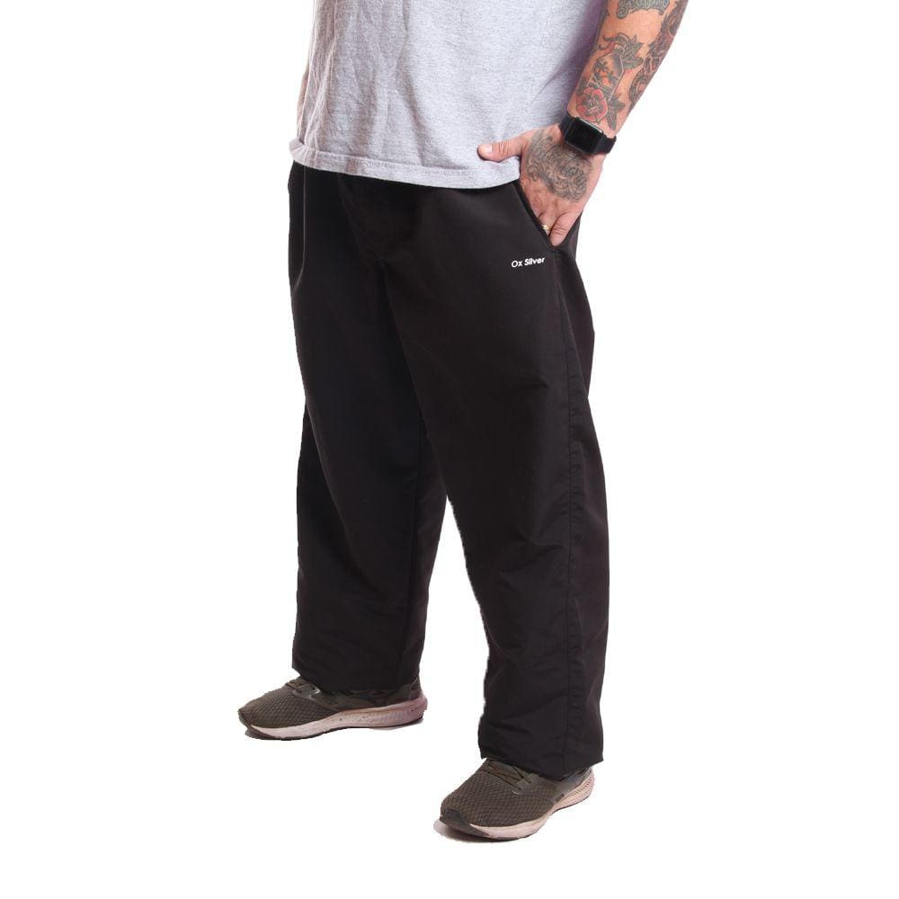 Calça Tactel Ox Silver Plus Size Com Bolsos ( tabela de medidas na ultima foto)