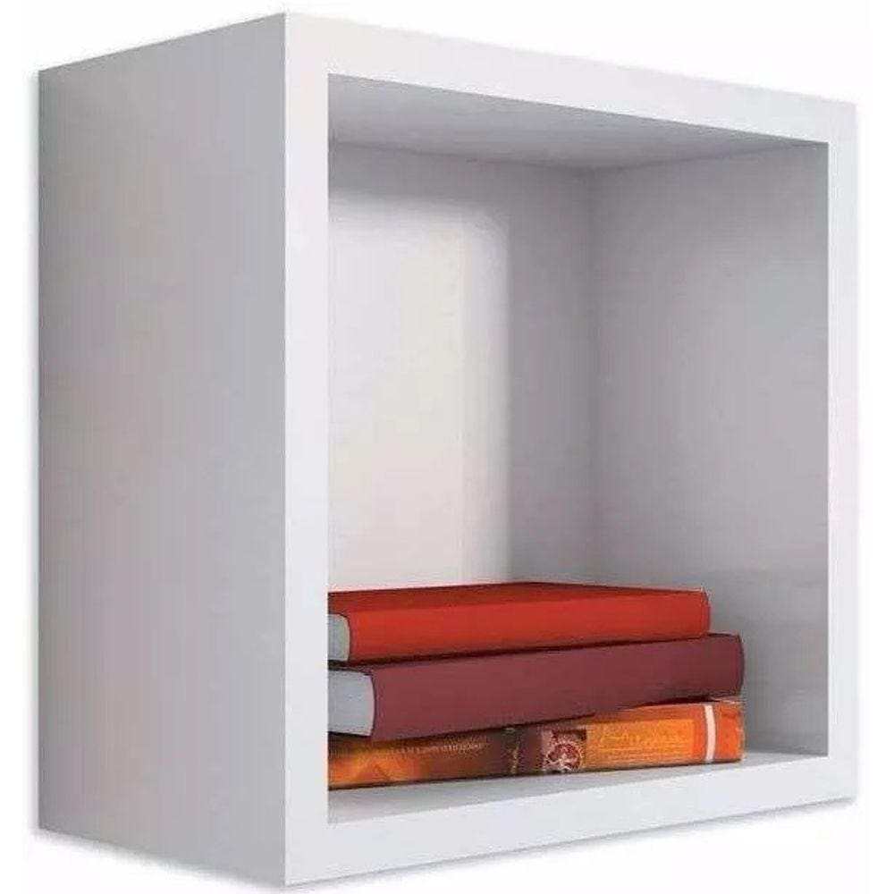 Nicho Decorativo Quadrado 31x31x15 Branco