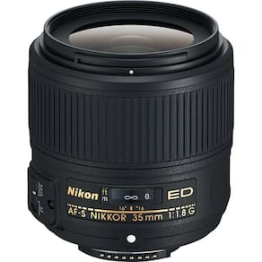 Lente Nikon Af-S 35Mm F/1.8G Fx Ed