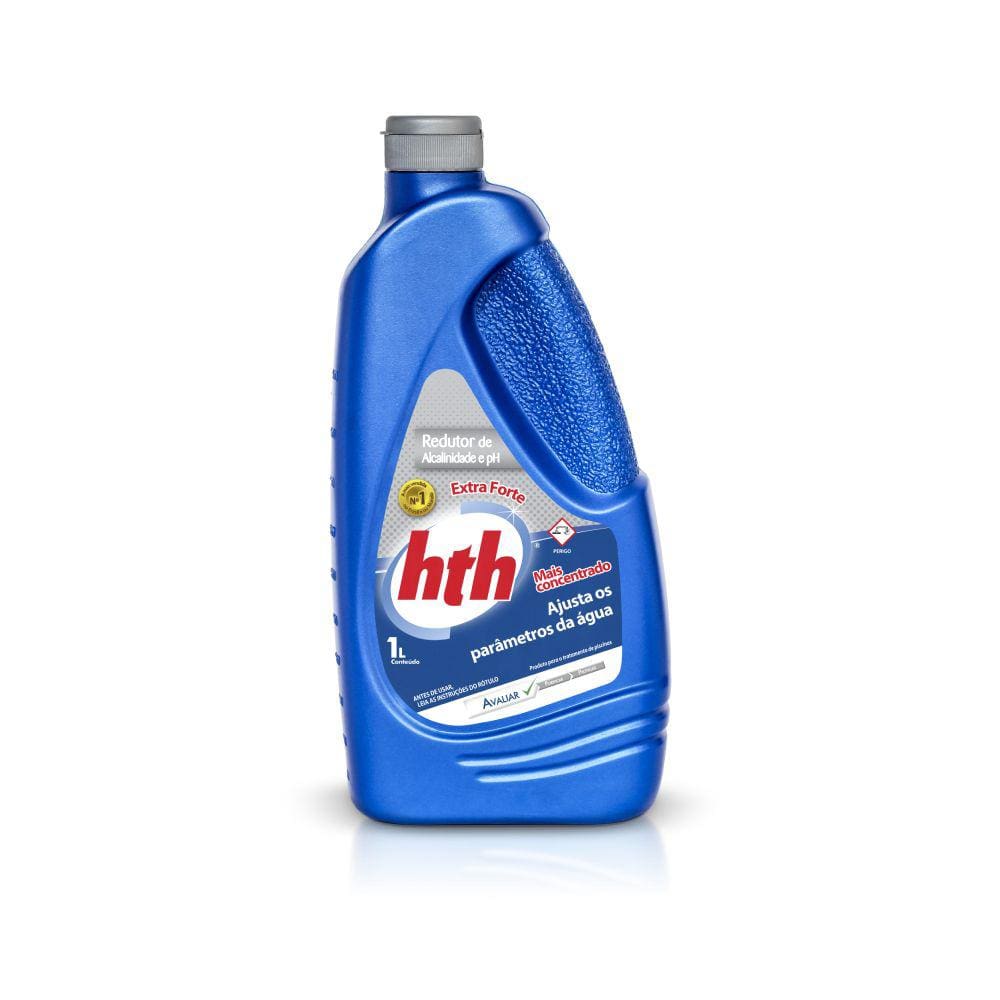 Redutor de pH e Alcalinidade Extra Forte para Piscina hth 1L
