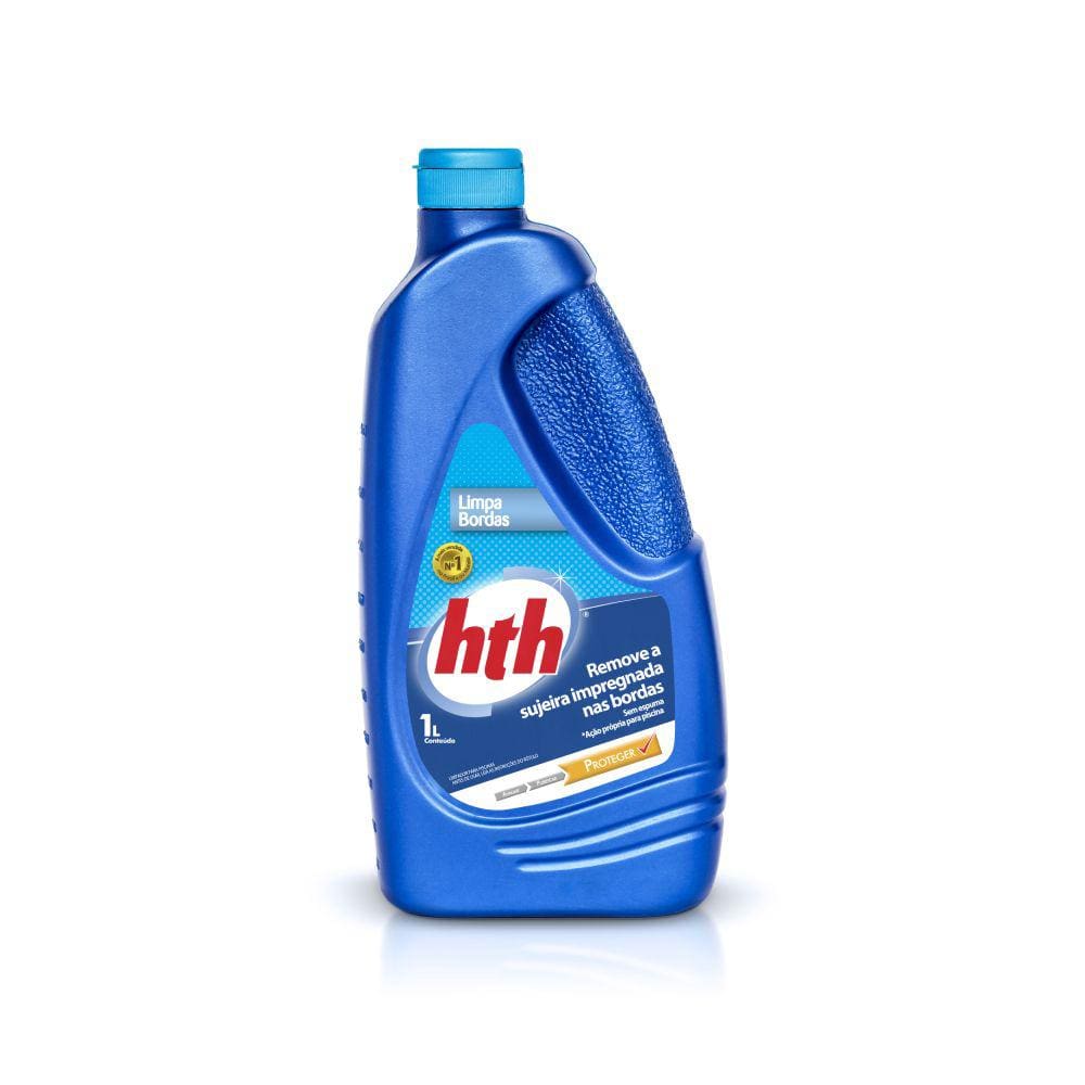 Limpa Bordas de Piscina Fibra Vinil ou Azulejo hth 1L