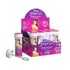 Bolinha De Sabão A bela A Fera Disney 12u Lembrancinha Festa