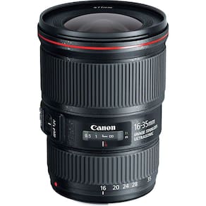 LENTE CANON EF 16-35mm f4L IS USM