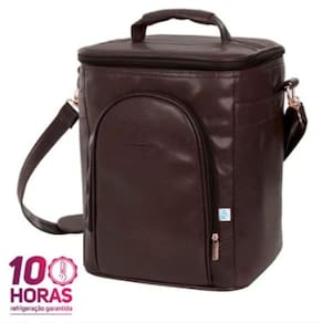 Bolsa Térmica para Vinho Marrom para 4 Garrafas