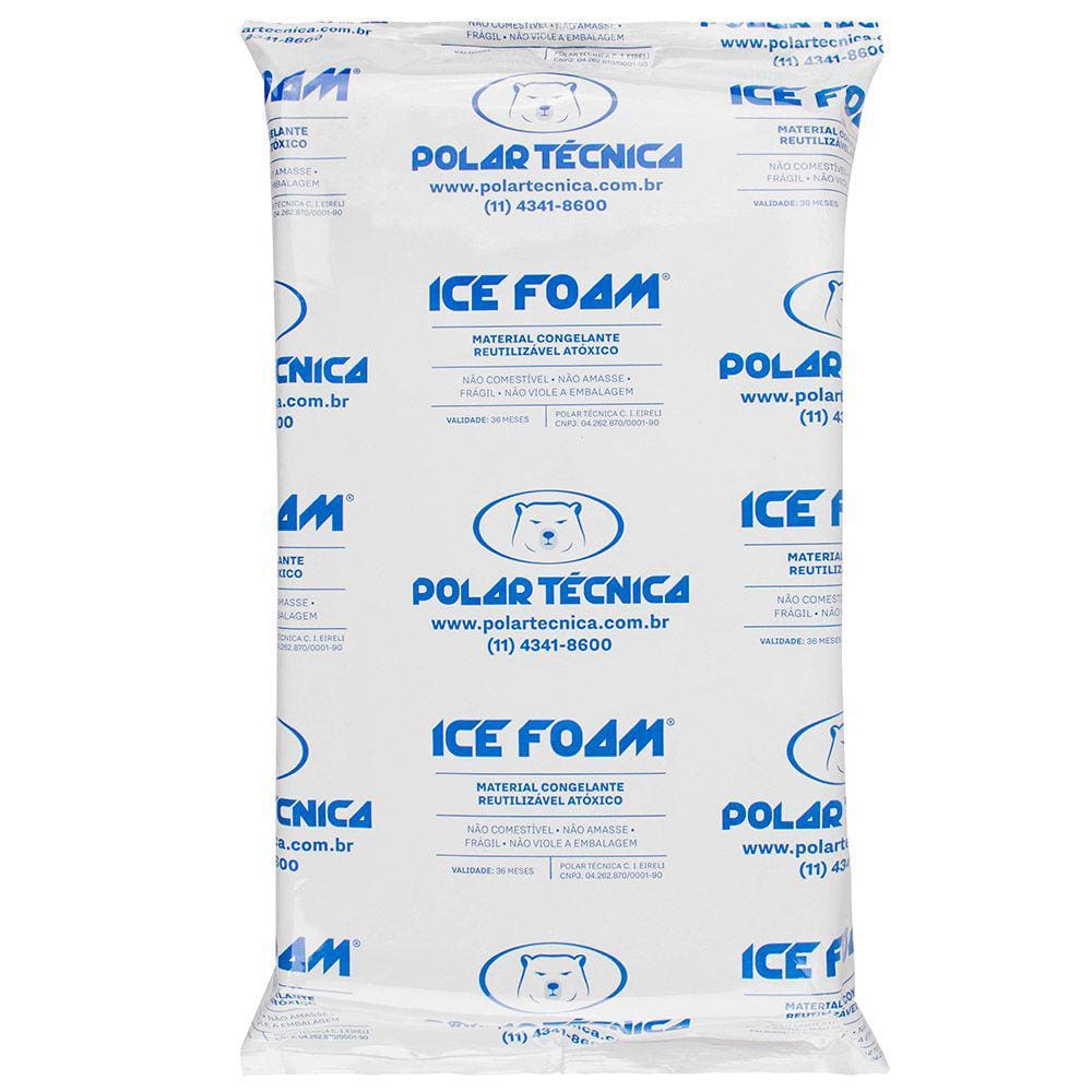 Gelo Artificial Espuma Ice Foam 2000g | Caixa Fechada com 5 unidades