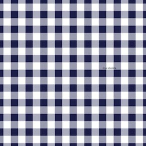 Toalha Mesa Térmica Impermeável Pvc Xadrez Azul 1,80x1,40