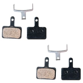 Conjuto 2 Pares Pastilhas ABS-01S Freio a Disco Orgânicas Bike Speed MTB Absolute