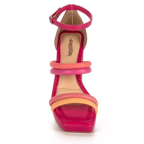 Sandália Plataforma Meia Pata Mississipi Salto Casas Bahia