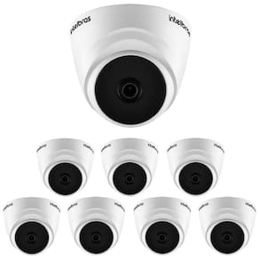 Kit 8 Câmeras HDCVI 5 Megapixels 2.8mm 20m VHD 1520 D Intelbras