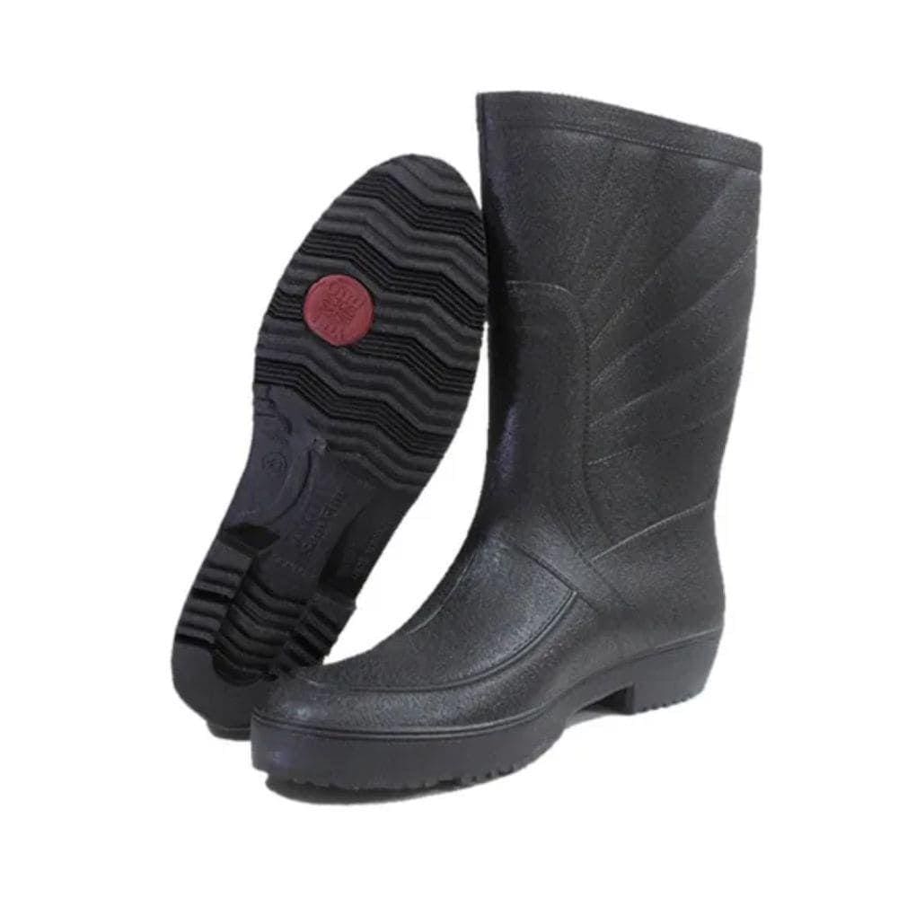 Bota Sem Fim Nº 43 PVC Preta Gudlak