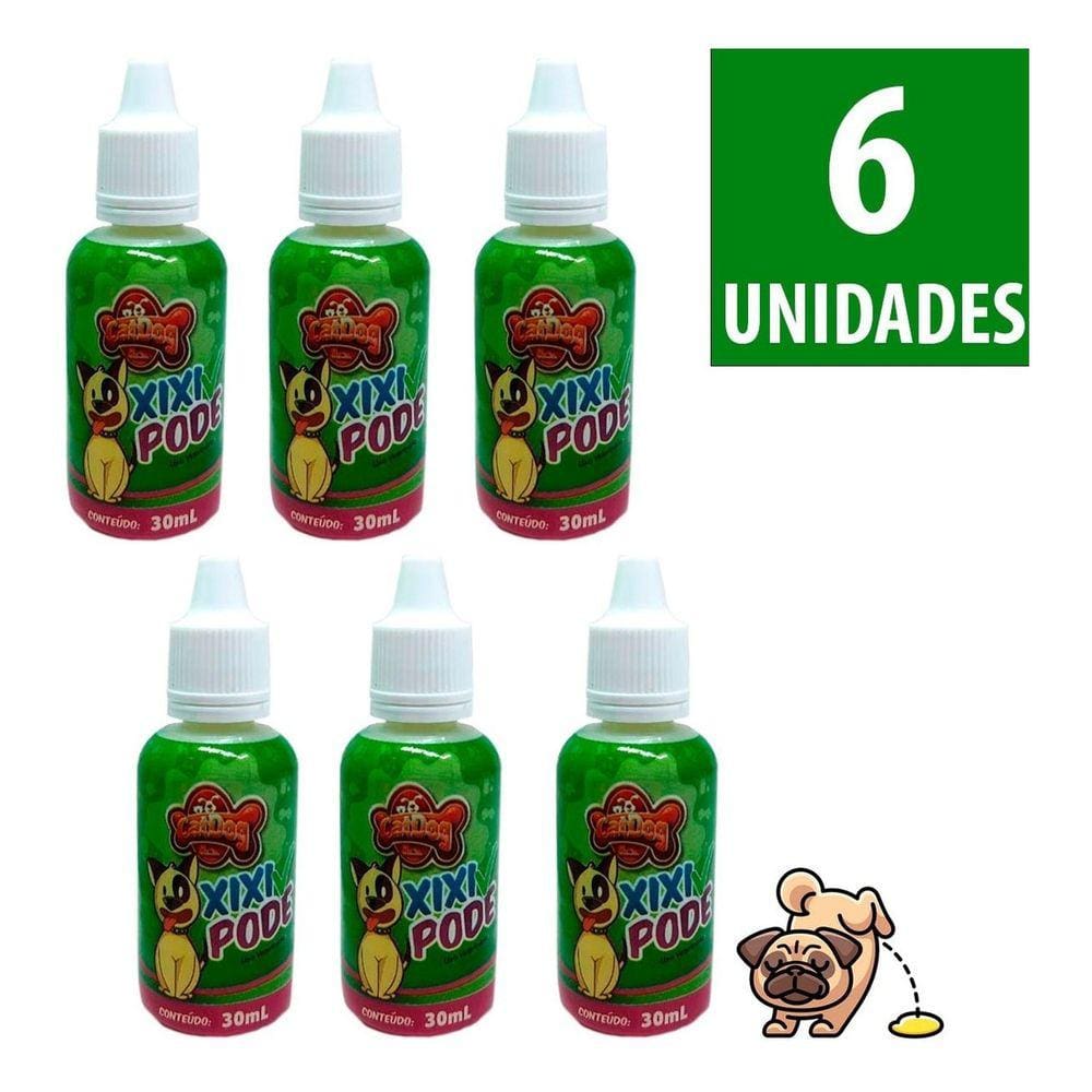 Educador Para Cães Xixi Pode Sim Xixi Lugar Certo Pet 6 Unidades