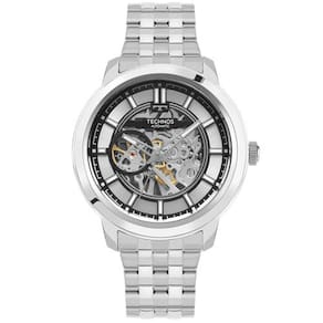 Relógio Technos Masculino Automático G3265ag-1K Prata