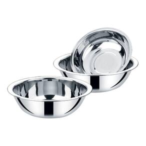 Conjunto 3 Bowls Aço Inox Jogo Tigela Multiuso Servir Cozinh