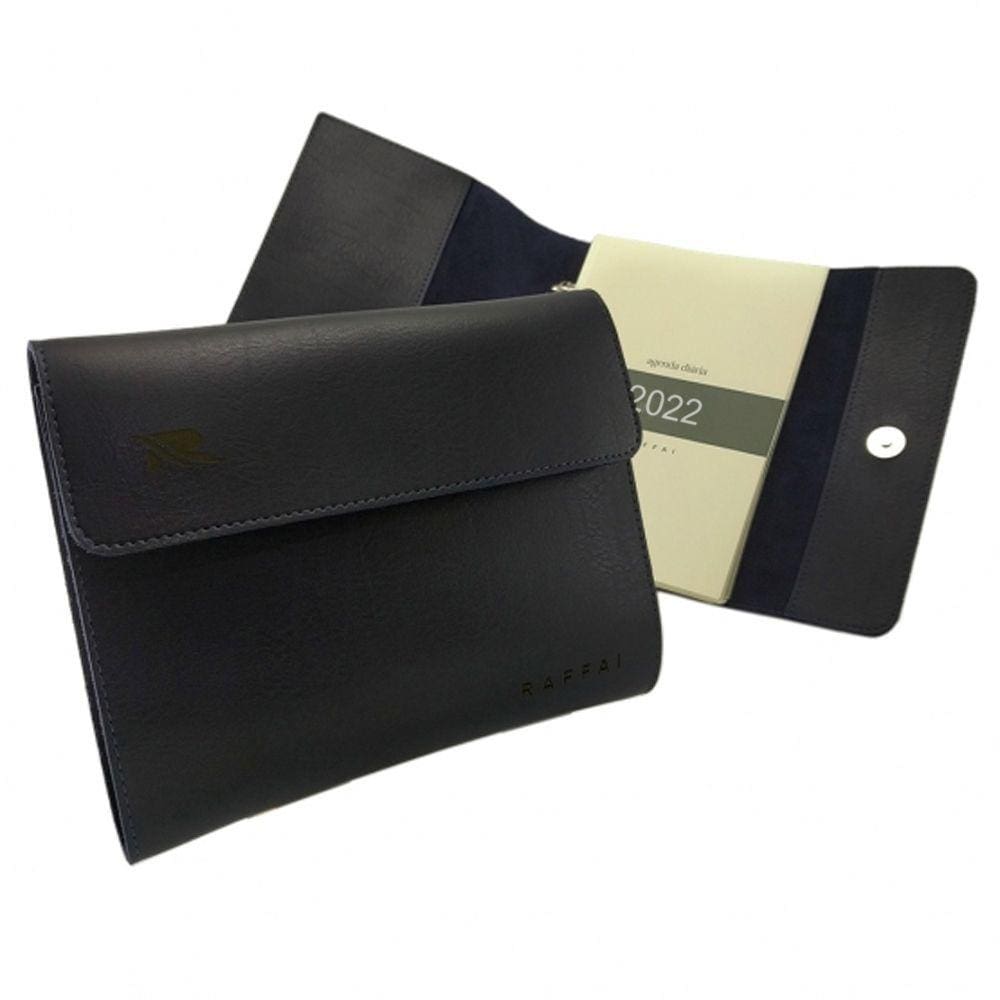 Agenda Diária Raffai 2022 Azul Escuro