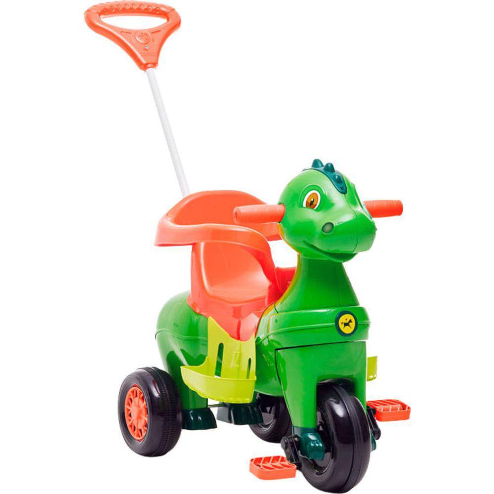 Triciclo Infantil Calesita Velocita - 2 em 1 - Pedal e Passeio com