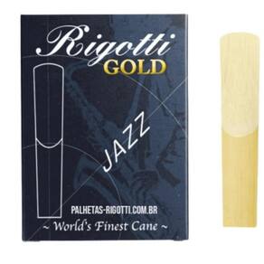 Palheta Rigotti Jazz Sax Baritono 1,5 ao 2,5 (unitário)