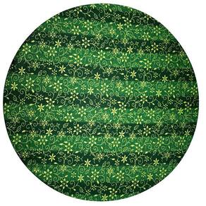 Capa de Sousplat Tricoline Estampa Natal p/Base Mdf 35cm