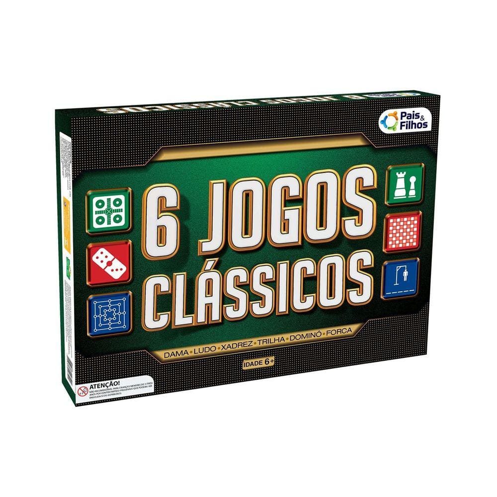 Kit Jogos De Tabuleiro - Clássicos - 4 Em 1 - Divertirama