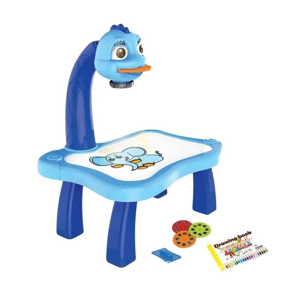 Mesa Projetora Mágica de Imagens Azul Kids