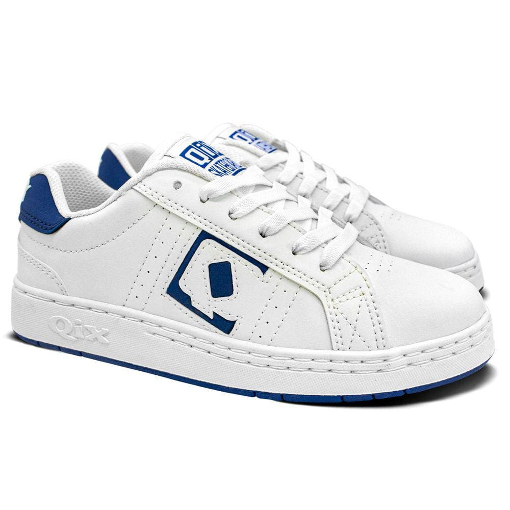 Tênis Qix Combat Retrô Branco Azul