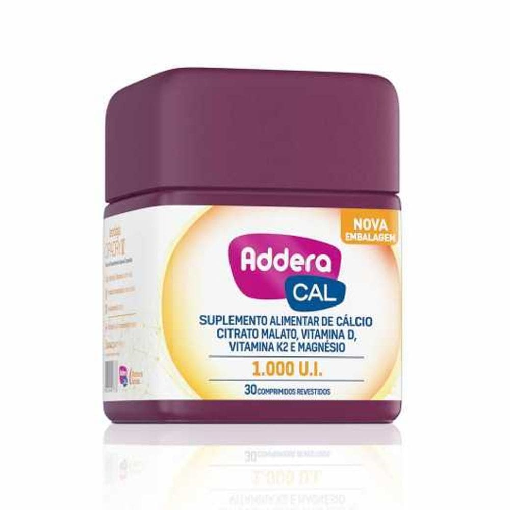 Addera Cal 1.000ui com 30 Comprimidos