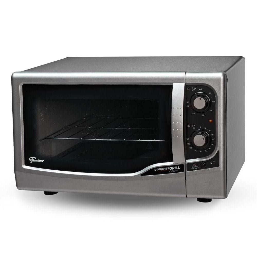 Forno Elétrico de Bancada Fischer Gourmet Grill 44L Inox Escovado 127V