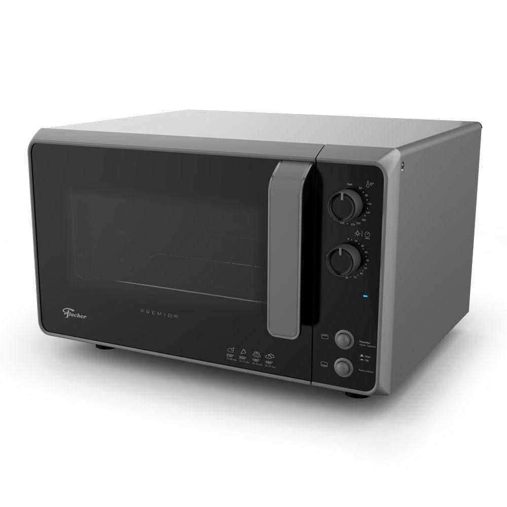 Forno Elétrico de Bancada Fischer Premier 48L Silver 127V