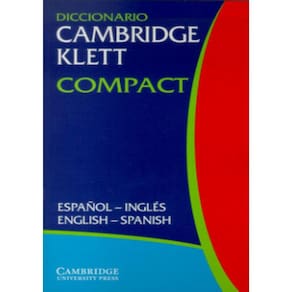 Diccionario Cambridge Klett  Compact Espanol / Ingles - English / Spanish