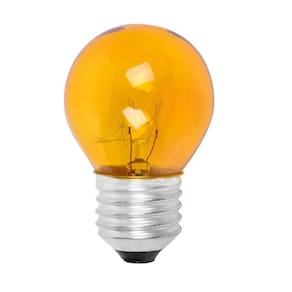 Lampada Bolinha Decorativa Colorida Abajur Festa 15WX127V Mini Bulbo Lustre