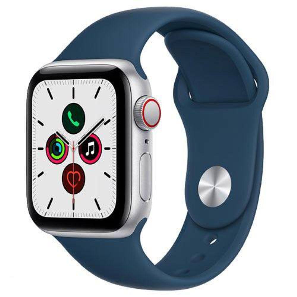 Apple WatchHermès (GPS + Cellular) 40mm Apple Watch SE GPS + Cellular - Caixa Meia-noite de alumínio, 40mm