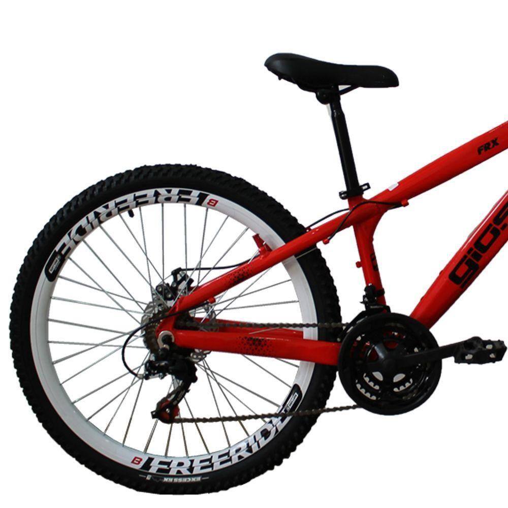 BICICLETA MOUNTAIN BIKE ARO 24 /UNISSEX - VERMELHA - CAEDE - Casa