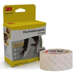Fita Anti Derrapante Safety-Walk 50mm X5m Cinza 3M