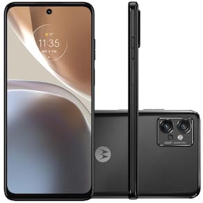 Celular Motorola Moto G32 Preto 128GB Tela 6.5" 4GB RAM Câmera Tripla 50MP + 8MP + 2MP
