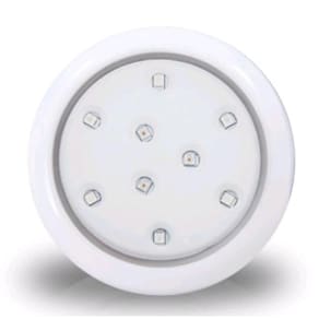 Iluctron Luminária Para Piscina 80Mm 9W 6500K Corpo Branco