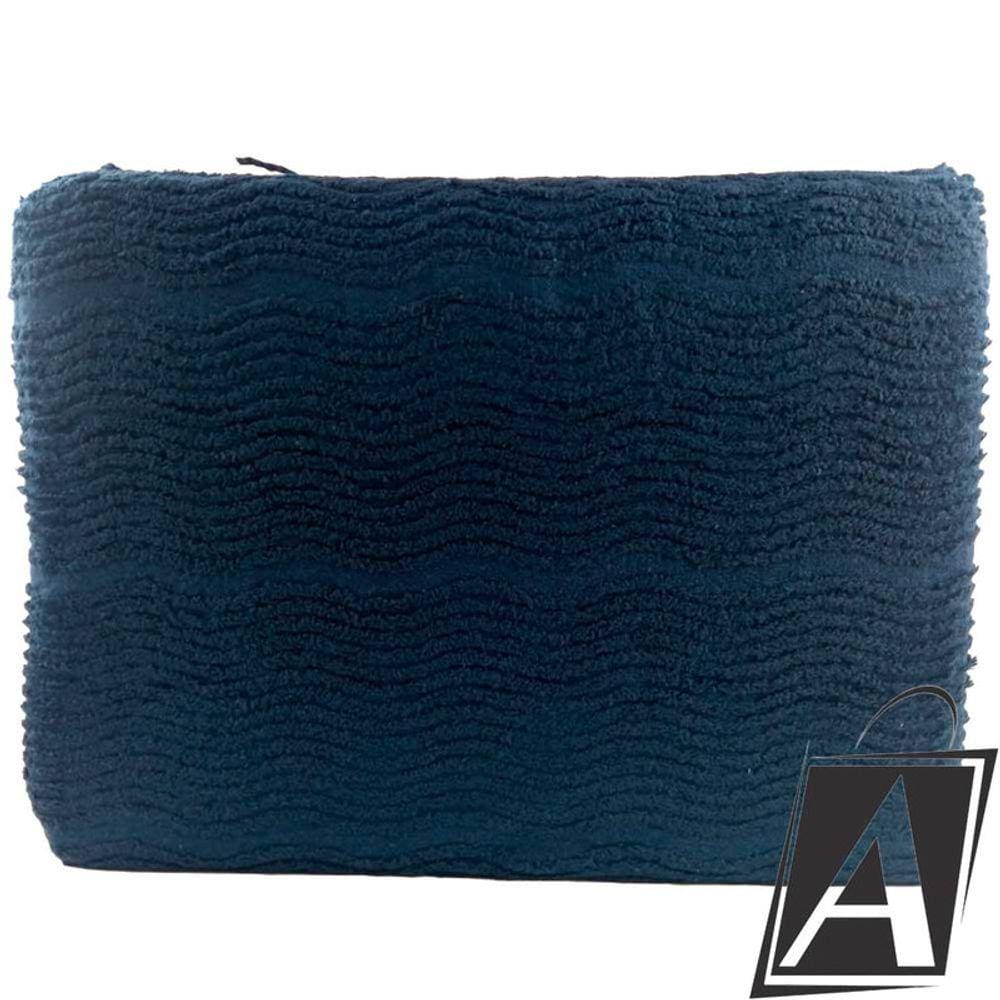 Colcha Chenille Ipanema Casal Azul Marinho