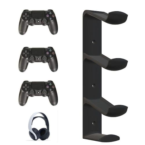 Suporte Para 2 Controles Playstation 5 Ps5 Apoio De Mesa Vn