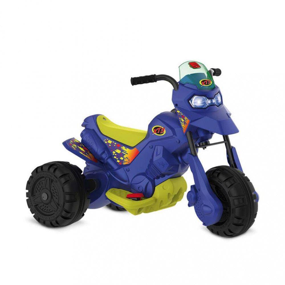 Motocross Eletrica Infantil Com Carregador Vermelha - Homeplay