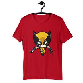 Camiseta Camisa Infantil Unissex - Wolverine Marvel Hero