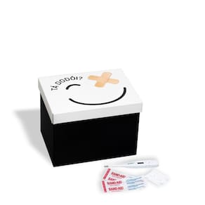 Caixa Medicamentos Em Aço Primeiros Socorros Organizador