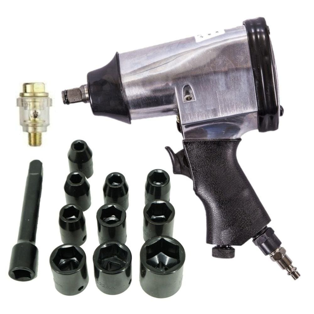 Kit Chave Impacto Pneumática 1/2 32kgfm Rocking Dog TCH32