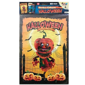 Quebra-Cabeça Halloween - 40 Peças - 2 Unidades