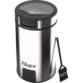 Moedor De Café Oster Elétrico Inox Automático Mais Aroma 50g